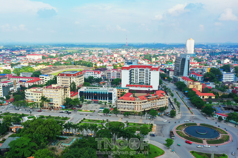 Ảnh 7 Cùng với việc tập trung chuyển dịch cơ cấu kinh tế, những năm gần đây, công tác quản lý đô thị, tài nguyên môi trường, phát triển kết cấu hạ tầng của Thành phố Thái Nguyên đã được tăng cường đầu tư và đạt nhiều kết quả tích cực